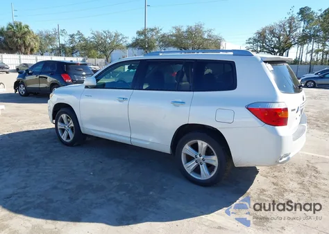 2009 Toyota Highlander Limited z USA, uszkodzony, nr VIN JTEES42A892120610